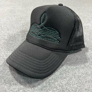 The Old Farm Shed Bug Medallion Western Style Trucker Snap Back Hat Cap Cowboy